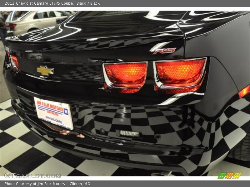 Black / Black 2012 Chevrolet Camaro LT/RS Coupe
