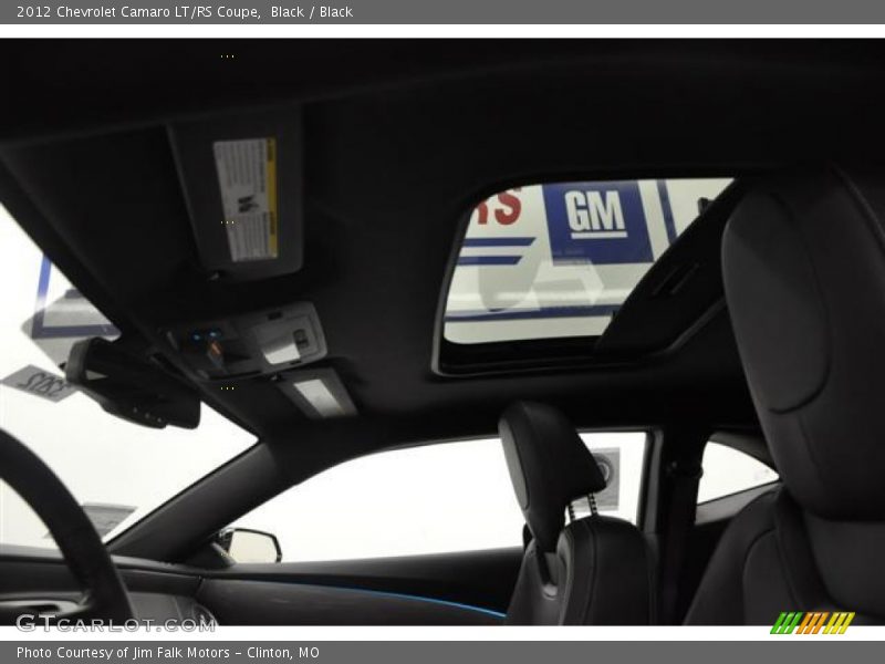 Black / Black 2012 Chevrolet Camaro LT/RS Coupe