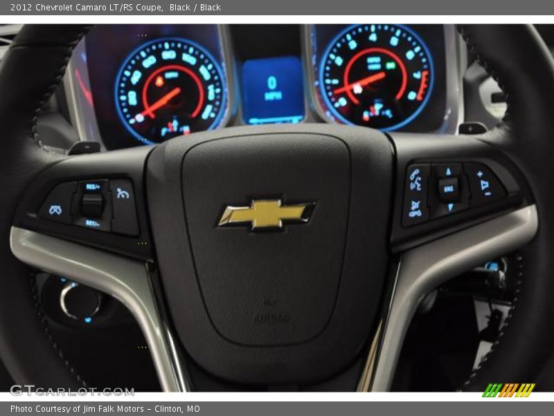 Black / Black 2012 Chevrolet Camaro LT/RS Coupe