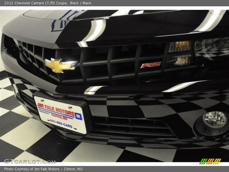 Black / Black 2012 Chevrolet Camaro LT/RS Coupe