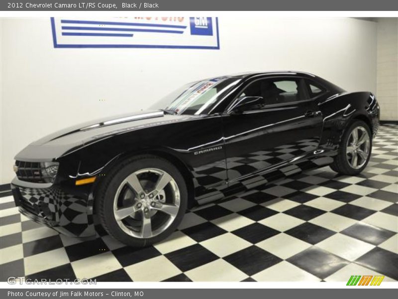 Black / Black 2012 Chevrolet Camaro LT/RS Coupe