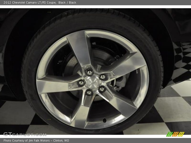Black / Black 2012 Chevrolet Camaro LT/RS Coupe