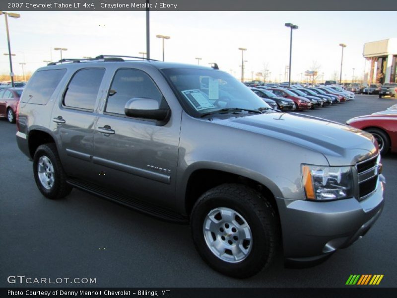 Graystone Metallic / Ebony 2007 Chevrolet Tahoe LT 4x4