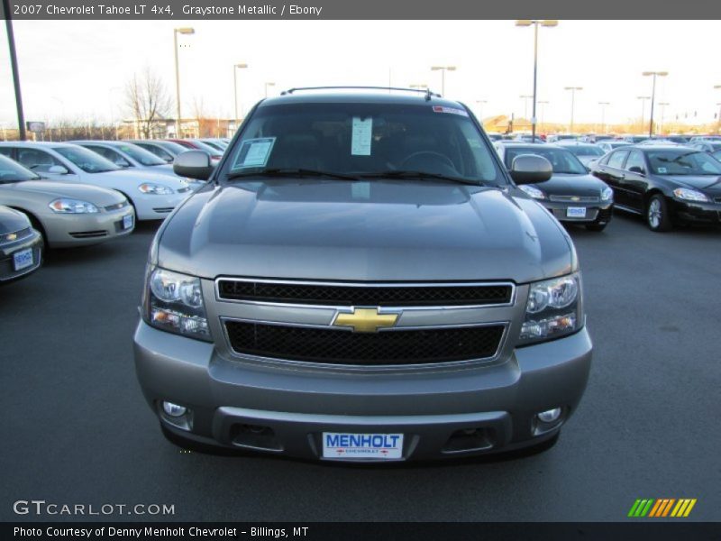 Graystone Metallic / Ebony 2007 Chevrolet Tahoe LT 4x4