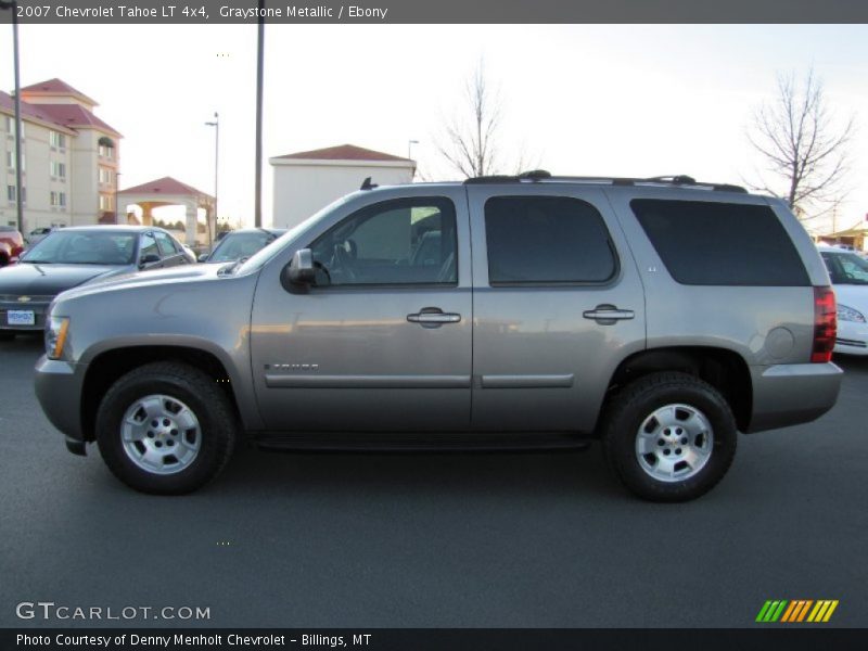 Graystone Metallic / Ebony 2007 Chevrolet Tahoe LT 4x4
