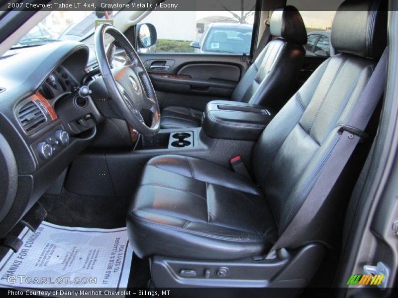 Graystone Metallic / Ebony 2007 Chevrolet Tahoe LT 4x4
