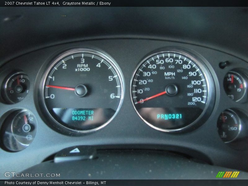Graystone Metallic / Ebony 2007 Chevrolet Tahoe LT 4x4