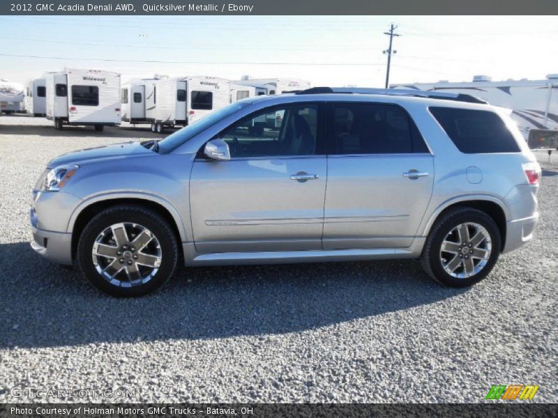 Quicksilver Metallic / Ebony 2012 GMC Acadia Denali AWD