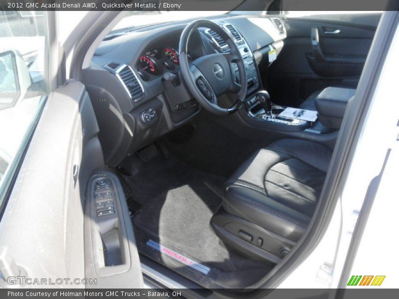 Quicksilver Metallic / Ebony 2012 GMC Acadia Denali AWD