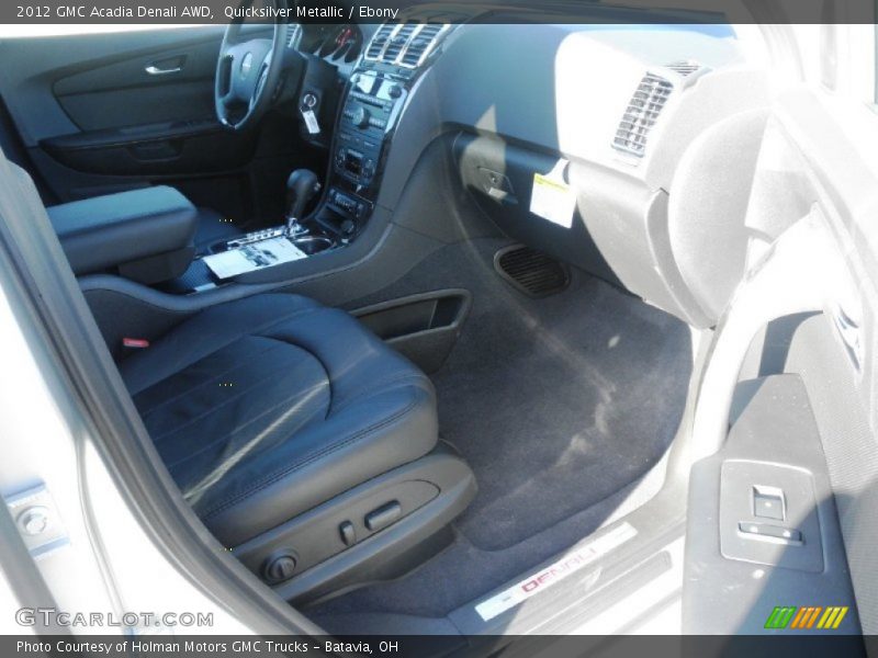 Quicksilver Metallic / Ebony 2012 GMC Acadia Denali AWD
