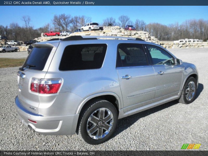 Quicksilver Metallic / Ebony 2012 GMC Acadia Denali AWD