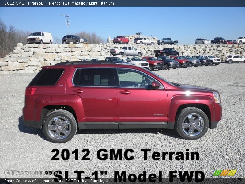 Merlot Jewel Metallic / Light Titanium 2012 GMC Terrain SLT