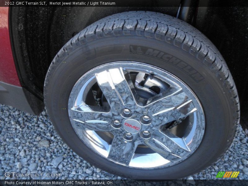 Merlot Jewel Metallic / Light Titanium 2012 GMC Terrain SLT