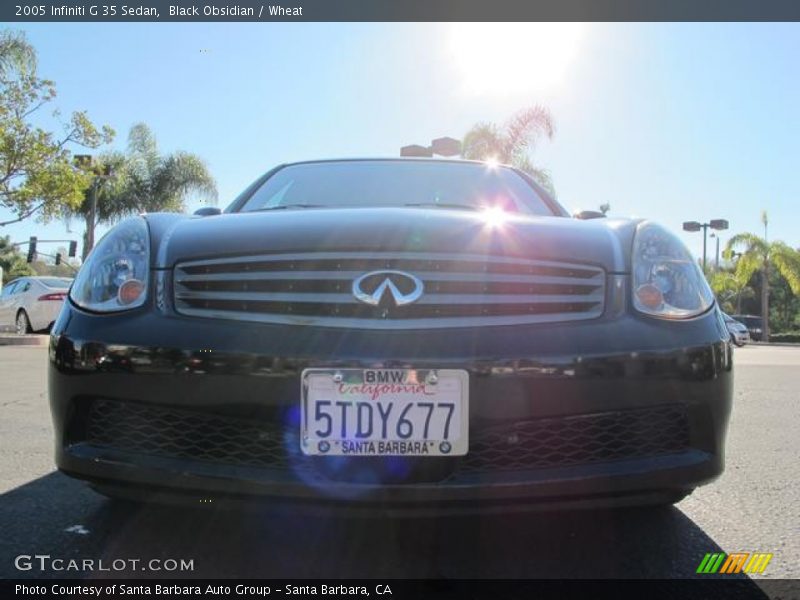 Black Obsidian / Wheat 2005 Infiniti G 35 Sedan