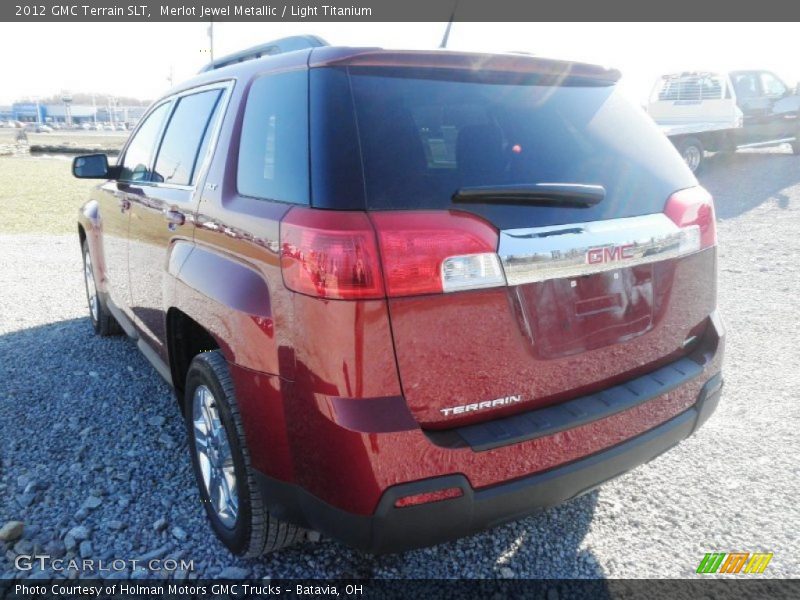 Merlot Jewel Metallic / Light Titanium 2012 GMC Terrain SLT