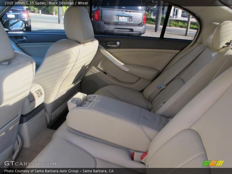 Black Obsidian / Wheat 2005 Infiniti G 35 Sedan