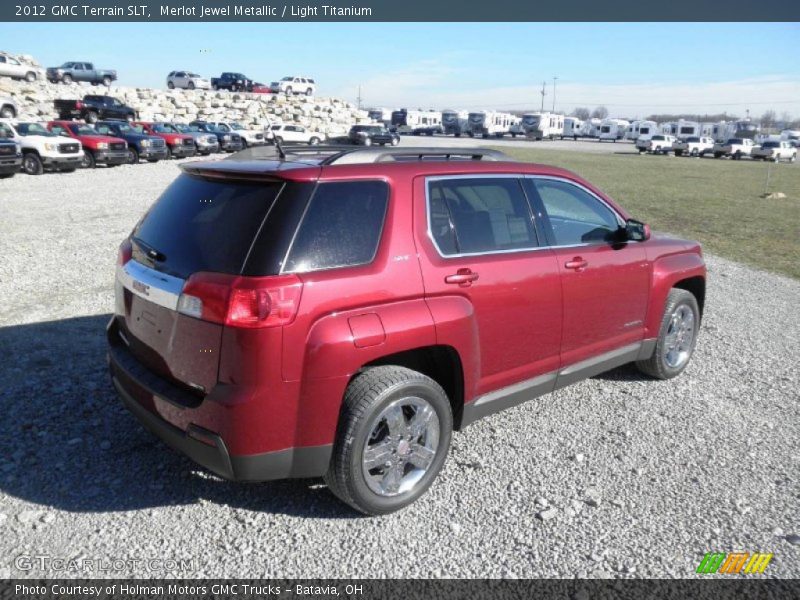 Merlot Jewel Metallic / Light Titanium 2012 GMC Terrain SLT