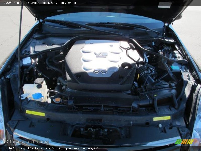 Black Obsidian / Wheat 2005 Infiniti G 35 Sedan