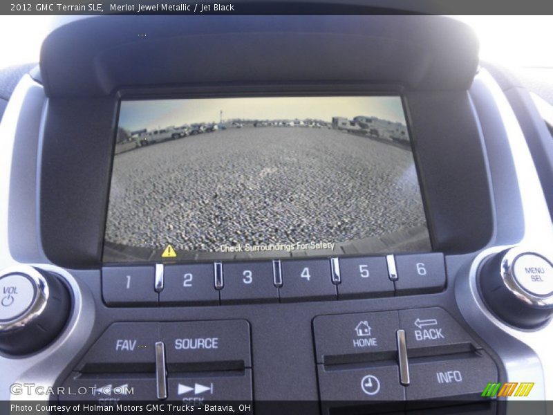 Merlot Jewel Metallic / Jet Black 2012 GMC Terrain SLE
