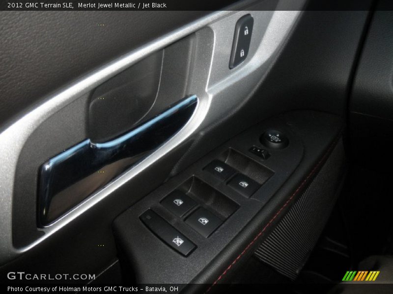 Merlot Jewel Metallic / Jet Black 2012 GMC Terrain SLE