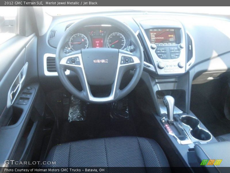 Merlot Jewel Metallic / Jet Black 2012 GMC Terrain SLE