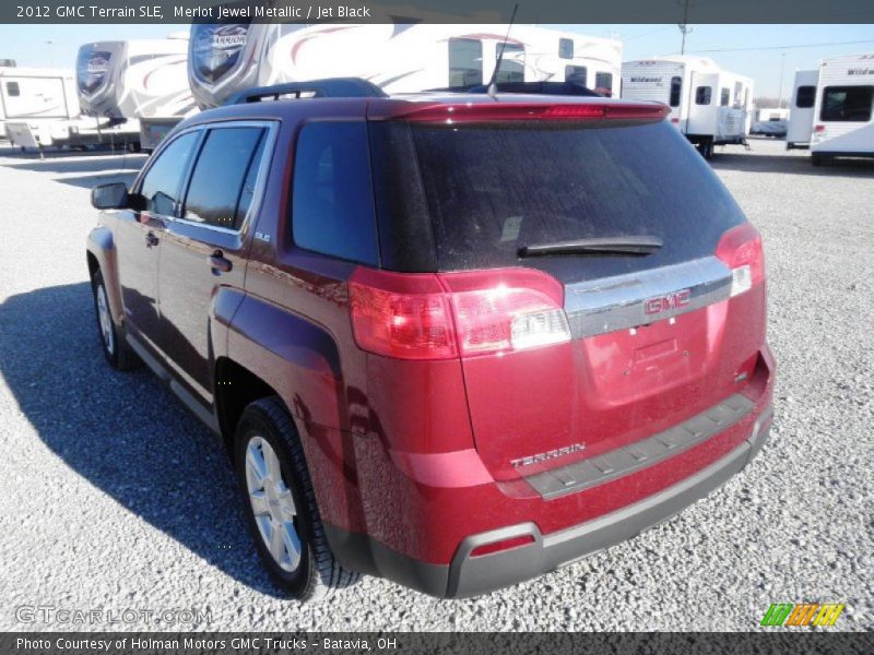 Merlot Jewel Metallic / Jet Black 2012 GMC Terrain SLE