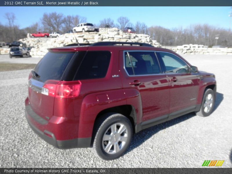 Merlot Jewel Metallic / Jet Black 2012 GMC Terrain SLE
