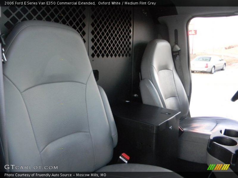 Oxford White / Medium Flint Grey 2006 Ford E Series Van E350 Commercial Extended