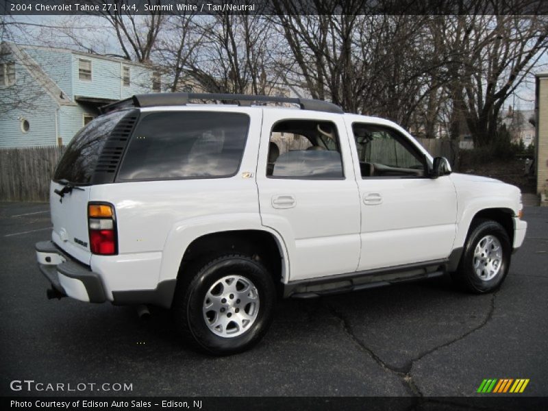 Summit White / Tan/Neutral 2004 Chevrolet Tahoe Z71 4x4