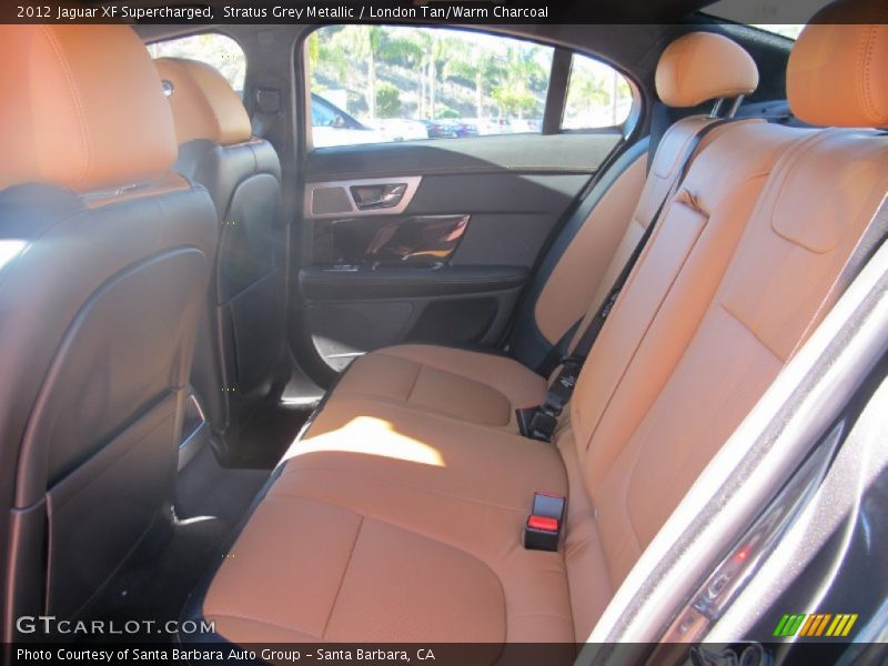 Stratus Grey Metallic / London Tan/Warm Charcoal 2012 Jaguar XF Supercharged