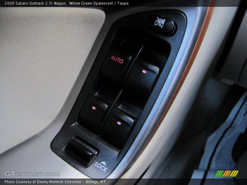 Willow Green Opalescent / Taupe 2006 Subaru Outback 2.5i Wagon