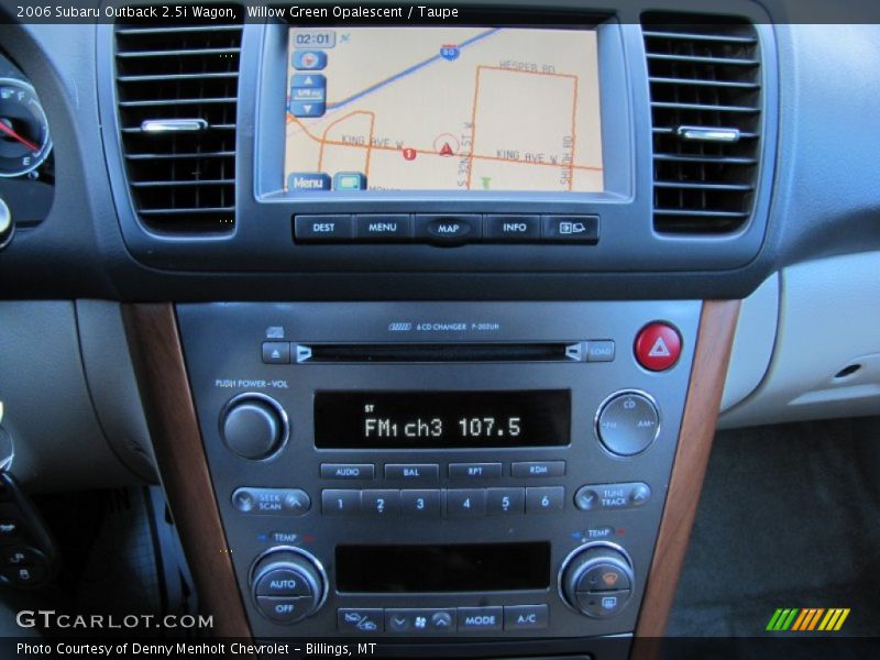 Willow Green Opalescent / Taupe 2006 Subaru Outback 2.5i Wagon