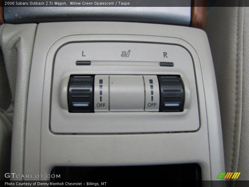 Willow Green Opalescent / Taupe 2006 Subaru Outback 2.5i Wagon