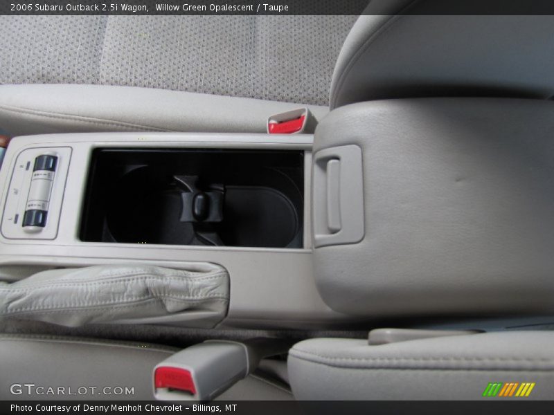 Willow Green Opalescent / Taupe 2006 Subaru Outback 2.5i Wagon