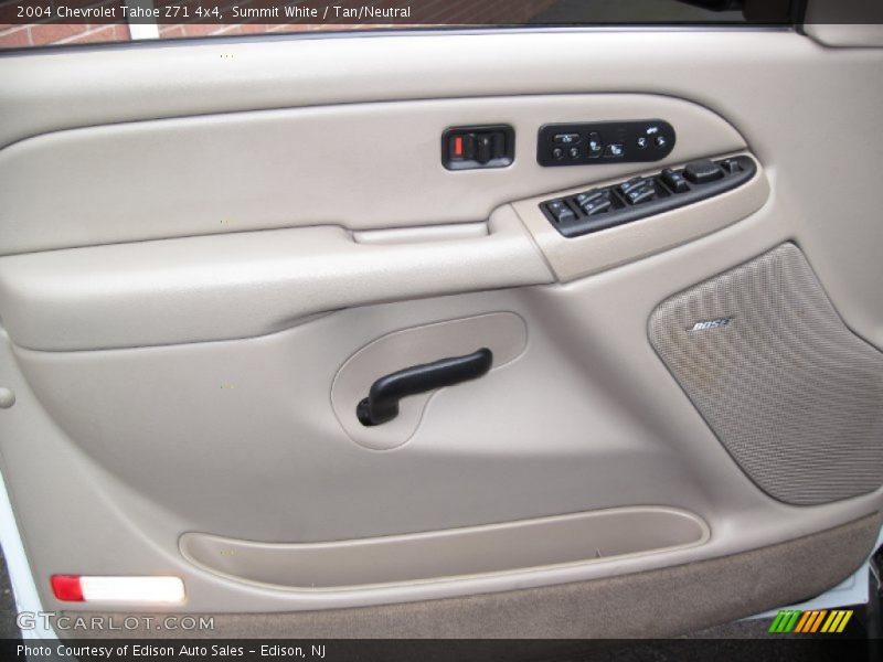 Summit White / Tan/Neutral 2004 Chevrolet Tahoe Z71 4x4