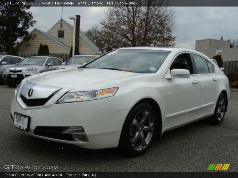 White Diamond Pearl / Ebony Black 2011 Acura TL 3.7 SH-AWD Technology