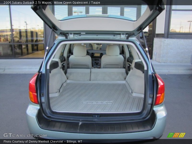 Willow Green Opalescent / Taupe 2006 Subaru Outback 2.5i Wagon