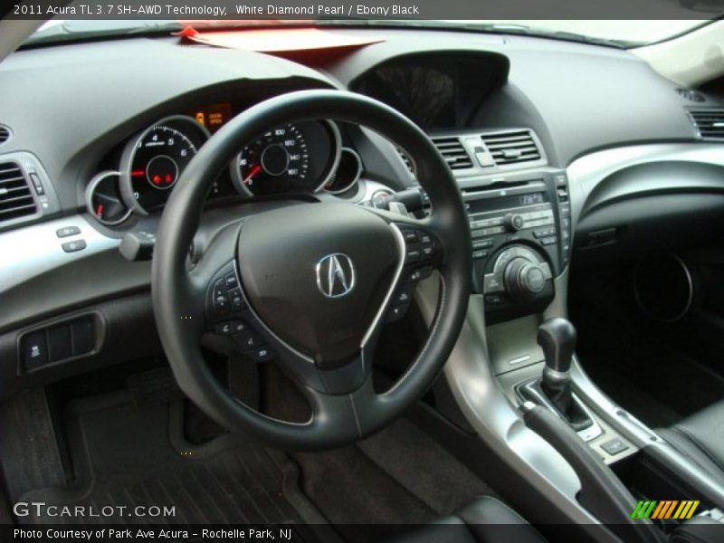 Dashboard of 2011 TL 3.7 SH-AWD Technology