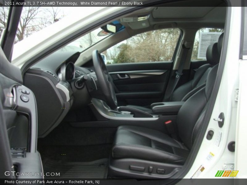 White Diamond Pearl / Ebony Black 2011 Acura TL 3.7 SH-AWD Technology
