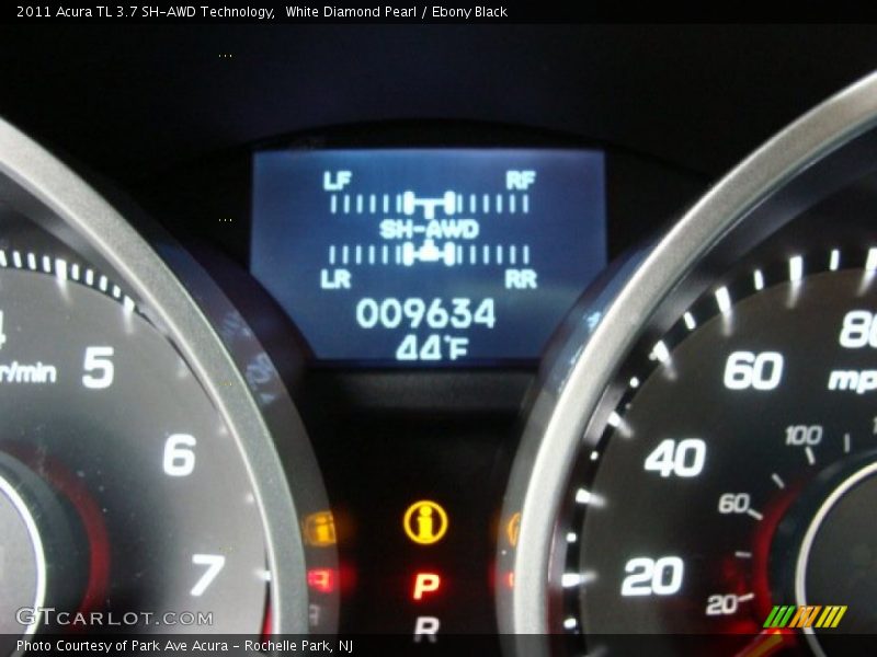 White Diamond Pearl / Ebony Black 2011 Acura TL 3.7 SH-AWD Technology