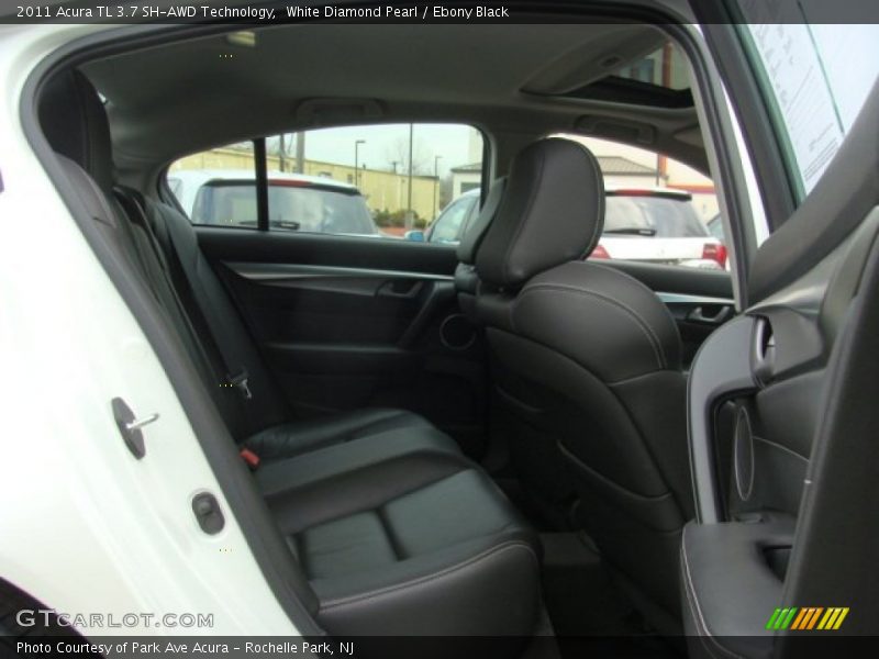 White Diamond Pearl / Ebony Black 2011 Acura TL 3.7 SH-AWD Technology