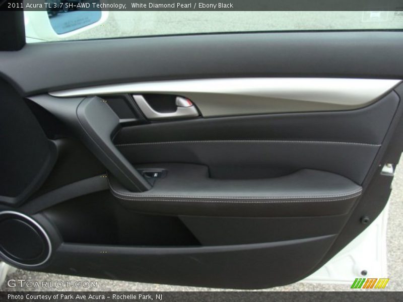 White Diamond Pearl / Ebony Black 2011 Acura TL 3.7 SH-AWD Technology