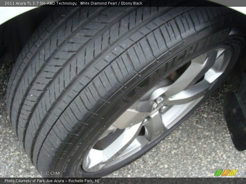 White Diamond Pearl / Ebony Black 2011 Acura TL 3.7 SH-AWD Technology