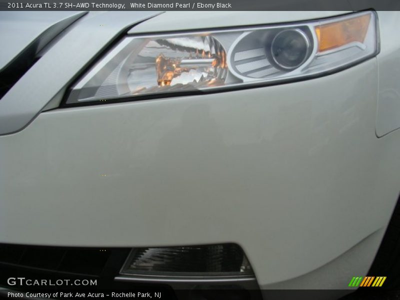 White Diamond Pearl / Ebony Black 2011 Acura TL 3.7 SH-AWD Technology
