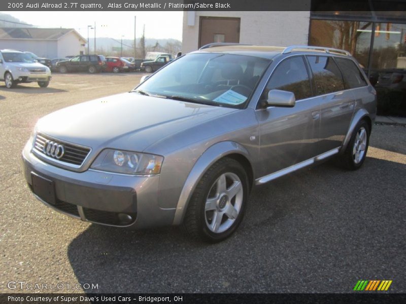 Atlas Gray Metallic / Platinum/Sabre Black 2005 Audi Allroad 2.7T quattro