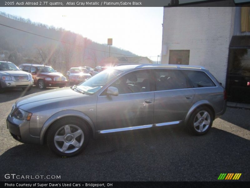 Atlas Gray Metallic / Platinum/Sabre Black 2005 Audi Allroad 2.7T quattro