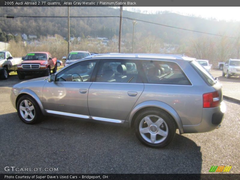 Atlas Gray Metallic / Platinum/Sabre Black 2005 Audi Allroad 2.7T quattro