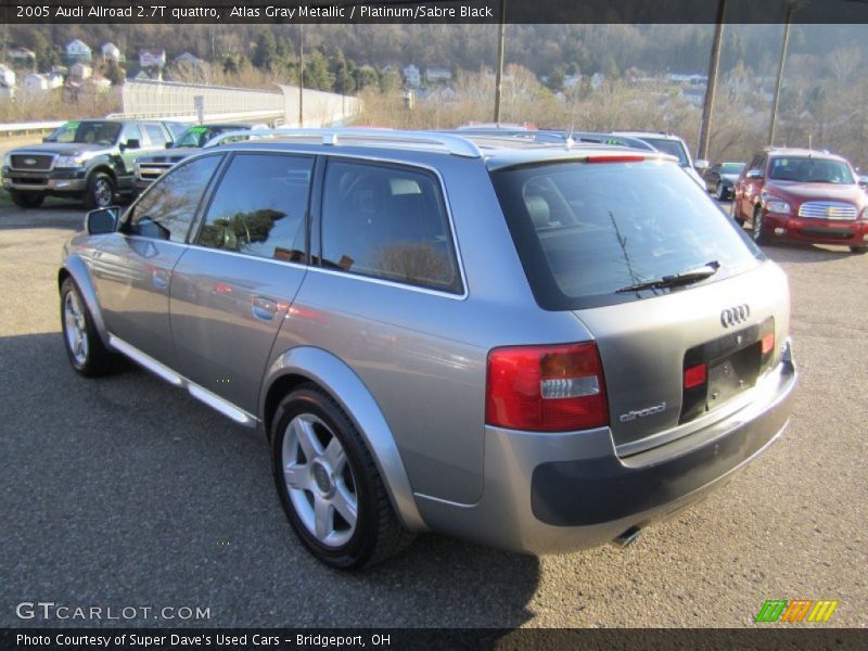 Atlas Gray Metallic / Platinum/Sabre Black 2005 Audi Allroad 2.7T quattro