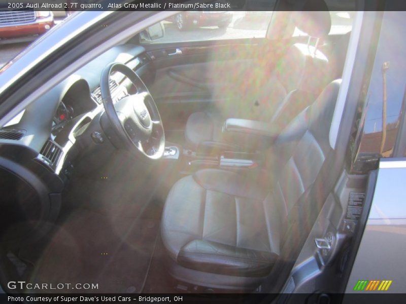 Atlas Gray Metallic / Platinum/Sabre Black 2005 Audi Allroad 2.7T quattro
