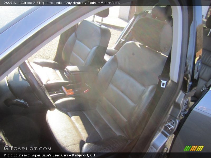 Atlas Gray Metallic / Platinum/Sabre Black 2005 Audi Allroad 2.7T quattro